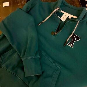 Puma x AMI Half Zip in Varsity Green L